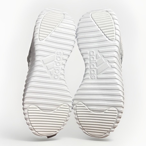 Adidas Kaptir Flow Women's Size 6 Athletic Shoes White Gray Casual Sneakers - Picture 8 of 9